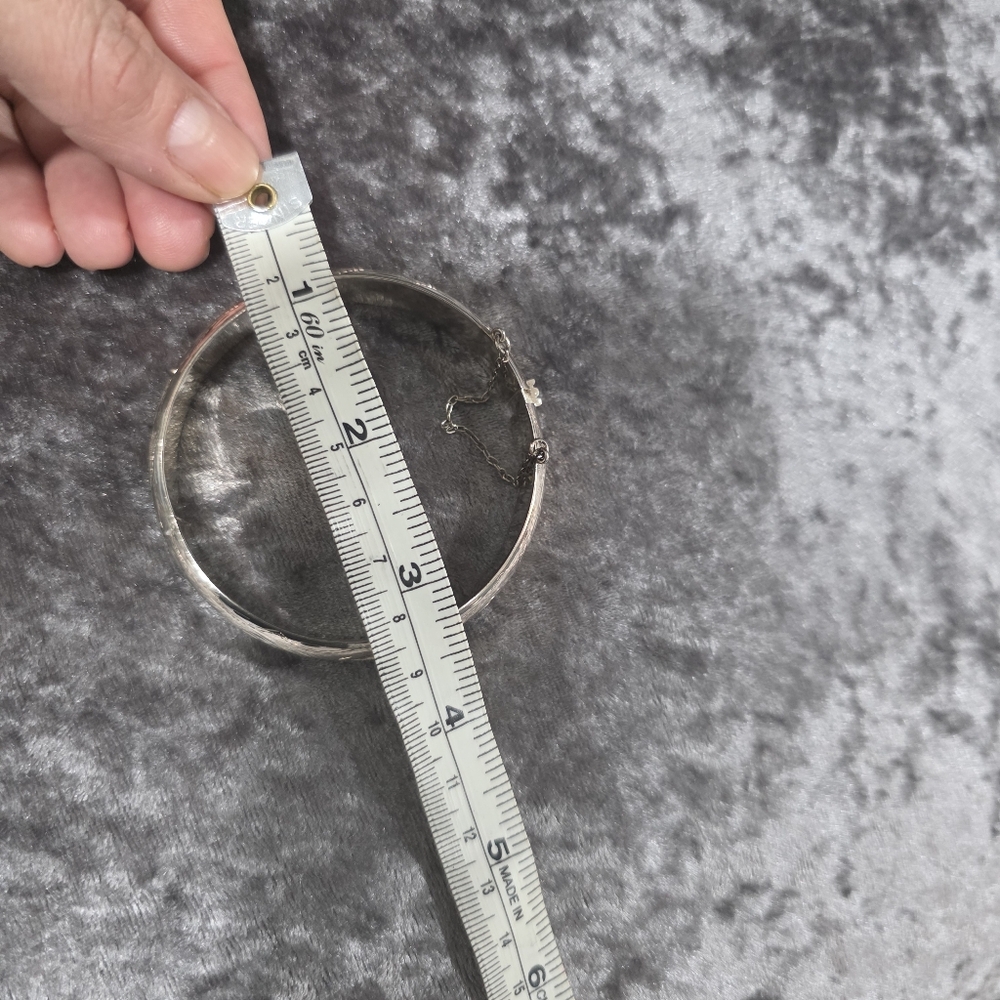 Minimalist Silver Infinity Bracelet - image 6